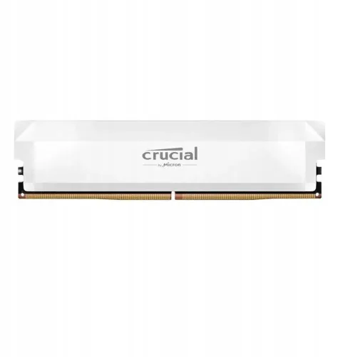 Pamięć RAM Crucial Pro Overclocking DDR5 16GB 6400 CL32 Biały