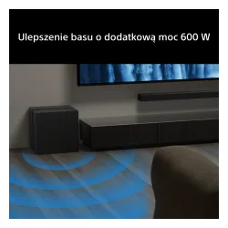 Subwoofer Sony BRAVIA Theatre Sub 9 SA-SW9 600W Aktywny Bezprzewodowy Czarny