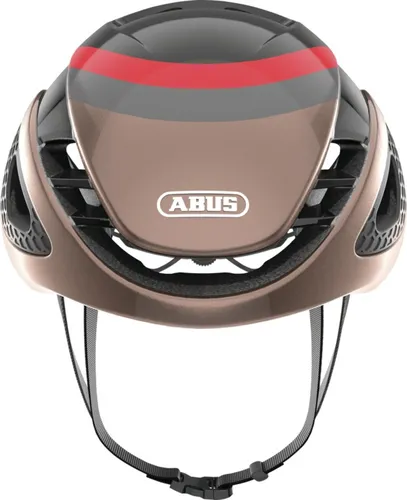 Kask rowerowy ABUS Gamechanger Metallic Brązowo-czarny Szosowy (rozmiar S)