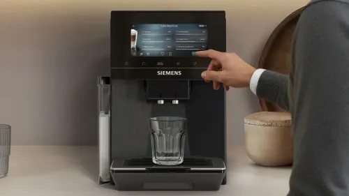 Автоматическая кофемашина Siemens EQ900 iAroma TQ927E05 холодный кофе ширина 31,5см