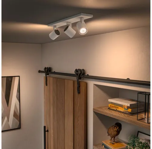 Oświetlenie punktowe Philips Hue White Ambiance Potrójne Runner Biały