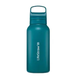 Butelka termiczna z filtrem LifeStraw Go Steel 2.0 1 l - laguna teal