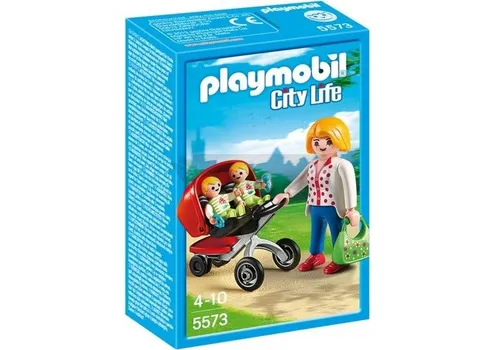 PLAYMOBIL 5573 Wózek dla bliźniaków