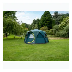 Namiot kempingowy 8-osobowy Coleman Cortes Octagon Blackout Bedroom green