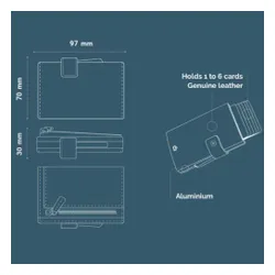 RFID Cüzdan Cascade Fermuar Ek Kuyruk Tasarımları-tam Siyah