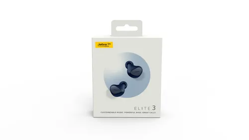 Słuchawki bezprzewodowe Jabra Elite 3 Dokanałowe Bluetooth 5.2 Navy