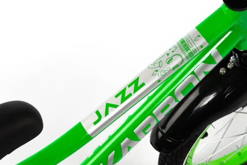 Rower dziecięcy KARBON Jazz 16 cali dla chłopca Zielony