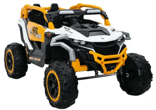 Samochód Na Akumulator M3 4X4 Światła LED Eva Pilot Skóra MP3 Bluetooth
