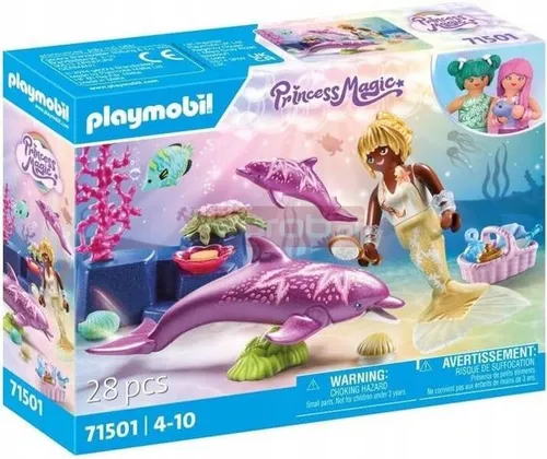 PLAYMOBIL PRINCESS MAGIC 71501 SYRENKA Z DELFINAMI