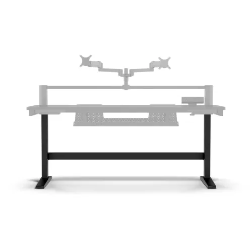 Biurko Corsair Platform:6 Standardowy180cm Czarny Laminat