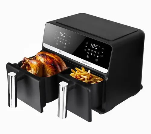 Air Fryer Frytkownica beztłuszczowa ELDOM FR200 Fritela 9l z podwójnym koszem