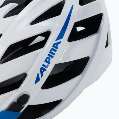 Kask rowerowy Alpina Panoma 2.0 white/blue gloss