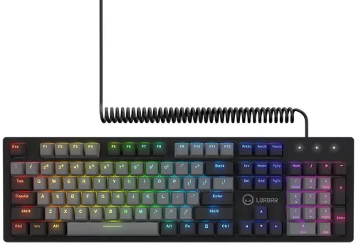 Klawiatura LORGAR Azar 514 Czarno-szary