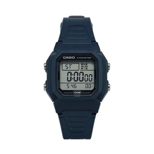 Часы Casio Digital W-800H-2AVES темно-синего цвета