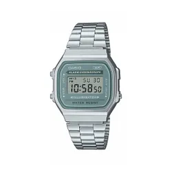 Серебряные часы Casio A168WA-3AYES