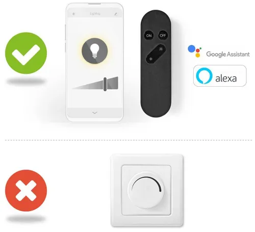 Inteligentna żarówka LED NEDIS SmartLife WIFILRC20E27 9W E27 Wi-Fi (2 szt.)