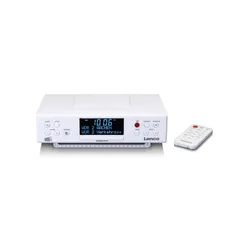 Radioodbiornik Lenco KCR-190WH Radio FM DAB+ Bluetooth Biały