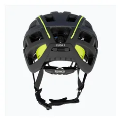 Kask rowerowy CASCO Cuda 2 blue/neon yellow matt