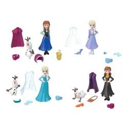 Lalka DISNEY FROZEN Snow Color Reveal HMB83 (1 lalka)