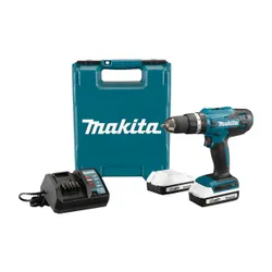 Дрель-шуруповерт аккумуляторная ударная Makita HP488DWAE