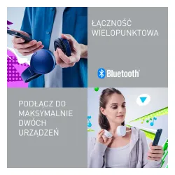 Słuchawki bezprzewodowe Panasonic RB-HF630BE-W Nauszne Bluetooth 5.3 Biały