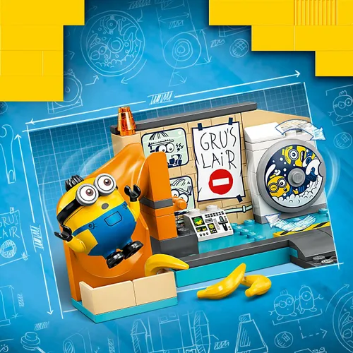 LEGO Minions Minionki w laboratorium Gru 75546