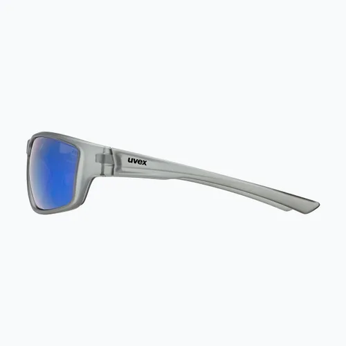 Солнцезащитные очки UVEX Sportstyle 230 дымчато-матовые/зеркально-голубые