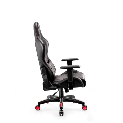 Fotel Diablo Chairs X-One 2.0 Small do 90kg Skóra ECO Czarno-czerwony