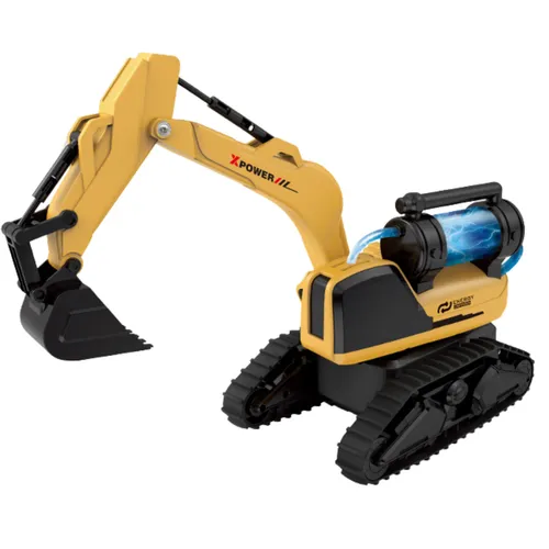 DUŻA HYDRAULICZNA KOPARKA ŁYŻKA ZDALNIE STEROWANA NA PILOT RC ŚWIATŁO LED F2