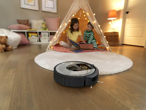 Робот-пылесос iRobot Roomba i7156 создание карты комнаты 68 дБ