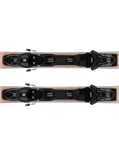 Narty damskie SALOMON S/MAX 8 + wiązania SALOMON M10 z GRIP WALK - Długość (cm) - 155