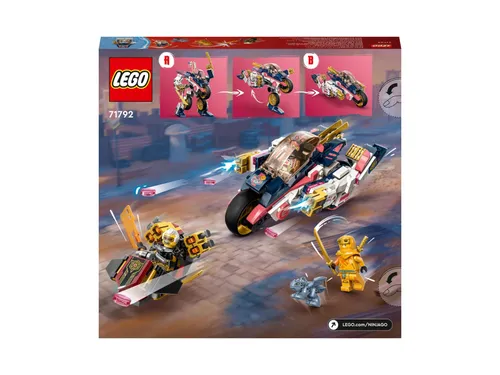 LEGO Ninjago 71792 Sora'nın kürkü yarış bisikletine dönüşüyor