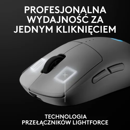 Myszka gamingowa Logitech G Pro 2 Lightspeed Biały