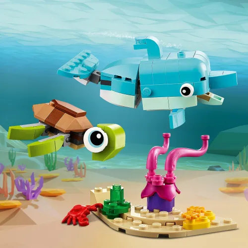 LEGO 31128 Creator Delfin i żółw