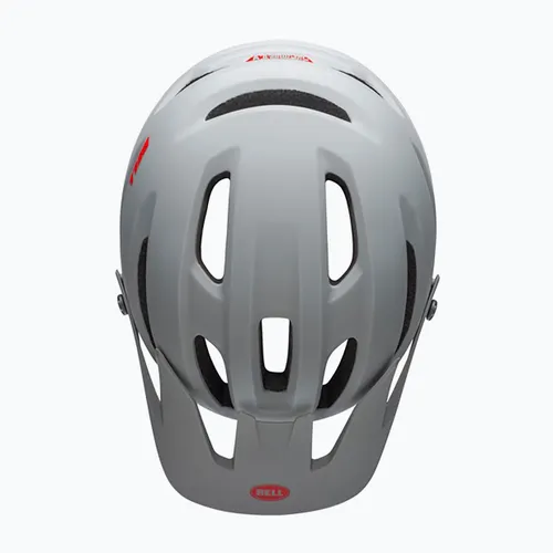 Kask rowerowy Bell 4Forty matte gloss gray/crimson