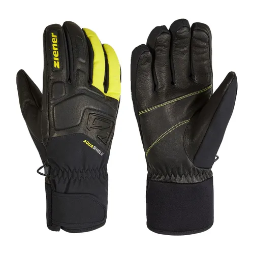 Rękawice narciarskie męskie ZIENER Glyxus AS bitter/lemon