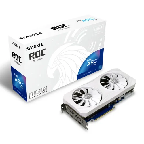 Karta graficzna SPARKLE Arc A750 ROC Luna OC Edition 8GB GDDR6 256bit