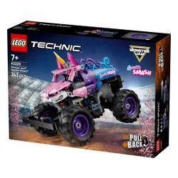 KLOCKI LEGO TECHNIC 42220 Monster Jam Sparkle Smash, zestaw klocków +7 lat