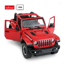 Jeep Wrangler JL R/C skala 1:14 Rastar 79400  samochód sterowany czerwony
