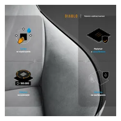 Fotel DIABLO CHAIRS X-One 2.0 Prime Szary