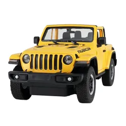 Jeep Wrangler JL R/C skala 1:14 Rastar 79400  samochód sterowany żółty