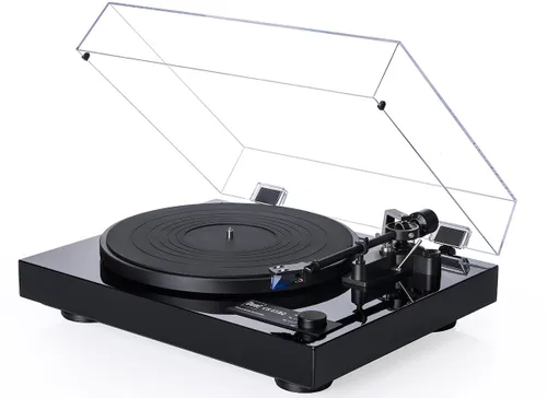 Gramofon DUAL CS 618Q Czarny połysk, Automatyczny,Napęd bezpośredni,PrędkośĆ odtw. 33,45,78 obr./min,Przedwzmacniacz