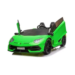 Auto Na Akumulator Dla 2 Dzieci Lamborghini Aventador Drift 15Km/H 2X200W Pilot LED Eva Skóra MP3