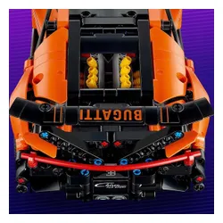 KLOCKI LEGO TECHNIC 42222 Hipersamochód Bugatti Chiron Pur Sport, zestaw +9