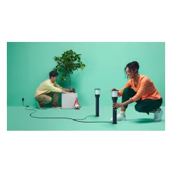 Lampa stojąca WiZ ogrodowa Bollard 3,6W Czarny