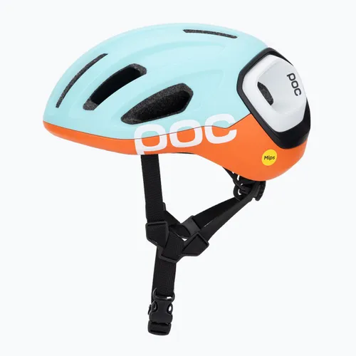 Kask rowerowy POC Amidal indicolite blue matt/carnelian orange matt