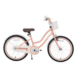 Rower dziecięcy INDIANA Pretty 20 cali dziewczynki Brzoskwiniowy