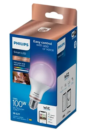 Inteligentna żarówka LED PHILIPS A67 922-65 13W E27 Wi-Fi