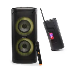 Power Audio Opticum Party Box SOUND X3 Radio FM Mikrofon Karaoke Bluetooth Czarny