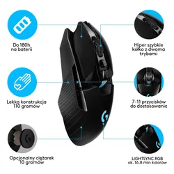 Mysz Logitech G903 Lightspeed (910-005672)